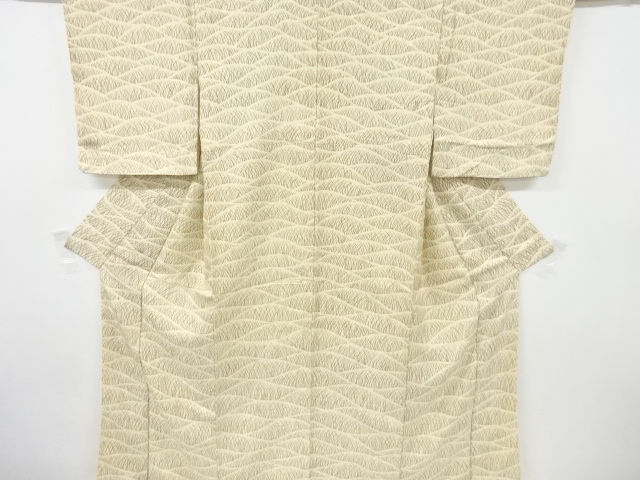 草葉模様小紋着物